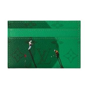 LOUIS VUITTON GOLF DOUBLE CARD HOLDER